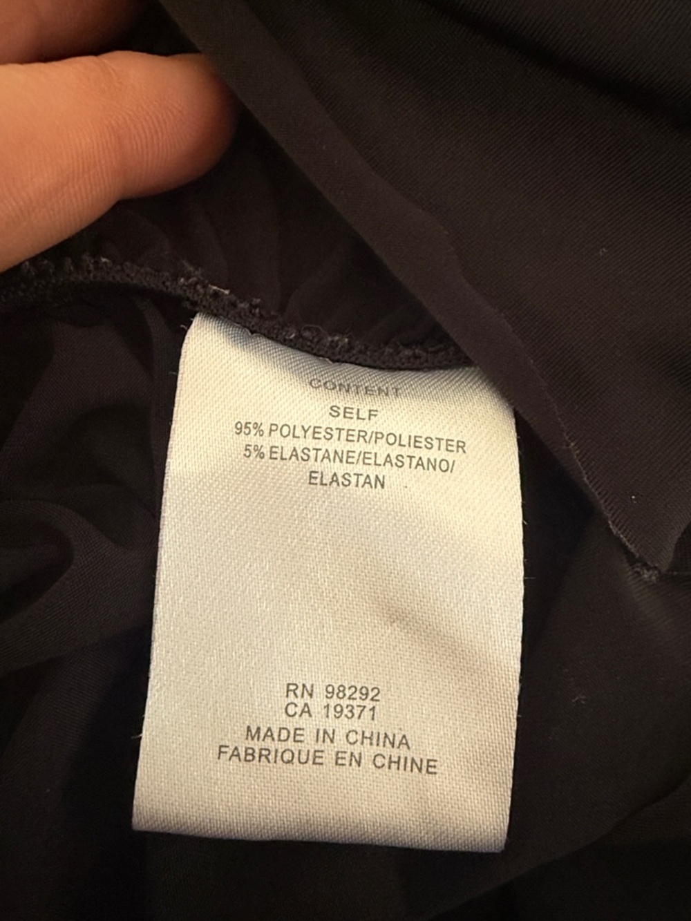 Tibi Black Ruffle Detail Blouse - Picture 3 of 3